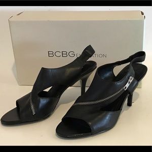 BCBGeneration BG-Ganesa Leather Heels